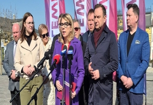 Wpadli na dzień do Tomaszowa