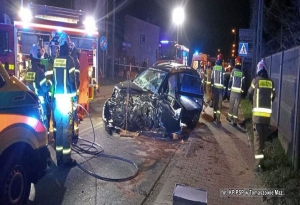 Groźny wypadek w Ujeździe