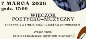 Wieczór z poezją i muzyką