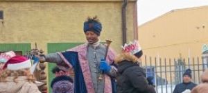 W orszaku "popłynęli" łodziami