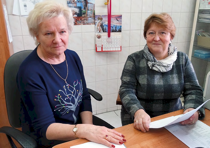 Szczepieniami zajmują się m.in. Mariola Pyziak (od prawej), kierowniczka Sekcji Nadzoru Epidemiologicznego w PSSE oraz mł. asystent Renata Urbańczyk