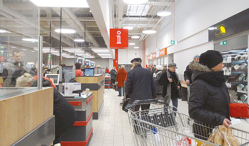 Przez cały dzień market cieszył się zainteresowaniem tomaszowian i przyjezdnych