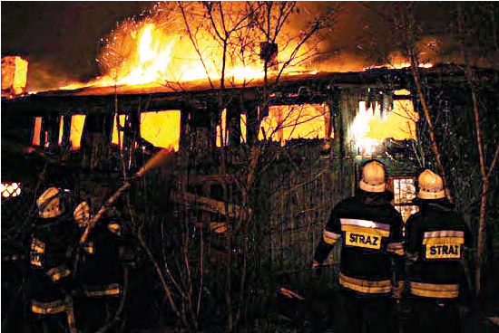 Osiem lat temu w ogniu stanął drewniany budynek niedaleko ronda Dmowskiego