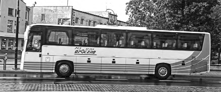 Niektóre autobusy przyjeżdżają do Tomaszowa (i wyjeżdżają z miasta) puste