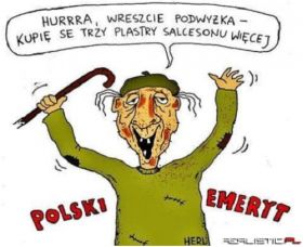 emerytura m