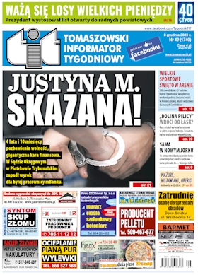 TIT - Tomaszowski Informator Tygodniowy nr 49 (1740) z dnia 8 grudnia 2023 roku