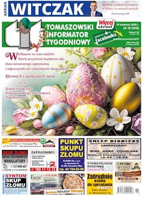 TIT - Tomaszowski Informator Tygodniowy nr 15 (1810) z 18 kwietnia 2025 roku