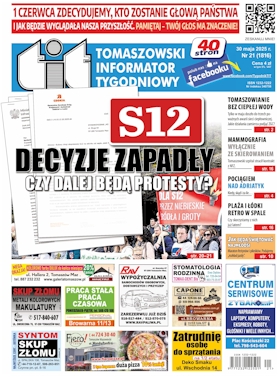 TIT - Tomaszowski Informator Tygodniowy nr 21 (1816) z 30 maja 2025 roku