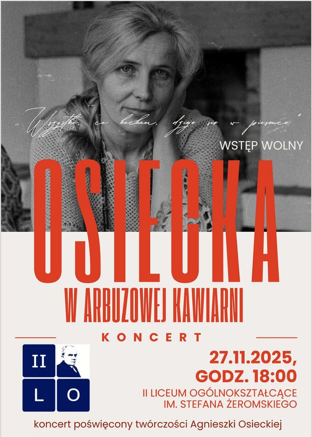 Osiecka w arbuzowej d