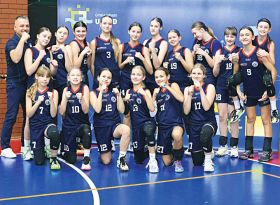 Zwycięska drużyna UKS Orlik Ujazd