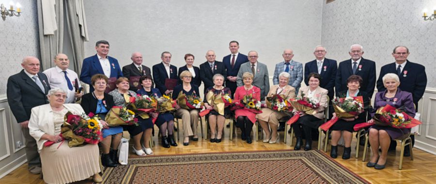 Świętowali złote, platynowe i diamentowe gody