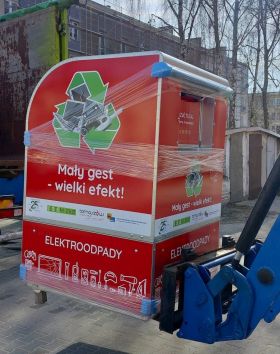 Pojemniki na&nbsp;elektrośmieci pojawiły się w&nbsp;nowych lokalizacjach