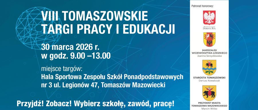 ósma edycja wydarzenia, które organizowane jest przez Starostwo Powiatowe w Tomaszowie Mazowieckim przy współpracy Urzędu Pracy oraz Ochotniczego Hufca Pracy.