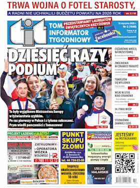 TIT - Tomaszowski Informator Tygodniowy nr 2 (1848) z 16 stycznia 2026 roku