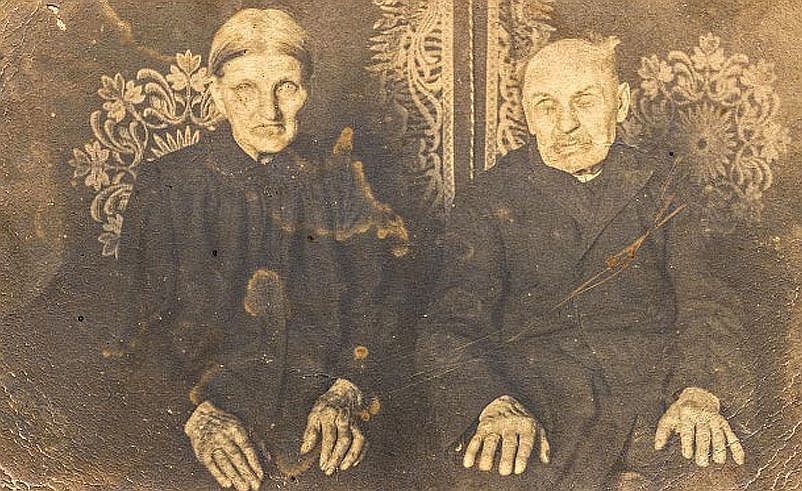 Józef i&nbsp;Józefa Marczyńscy, około 1930 roku