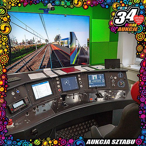 ŁKA wystawiło na licytację m.in. szkolenie na symulatorze jazdy (fot. lka.lodzkie.pl)