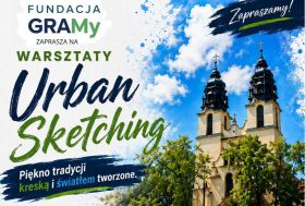 Plenerowe warsztaty „Piękno tradycji kreską i światłem tworzone” przybliżą urban sketching, czyli rysowanie z natury i uchwycenie klimatu miejsca.