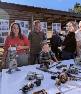 Poza fotografiami można było też zobaczyć przedmioty, które już wyszły z&nbsp;użytku