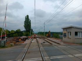 Prace przy budowie tunelu w&nbsp;Tomaszowie Maz są i&nbsp;będą prowadzone przy utrzymaniu ruchu pociągów