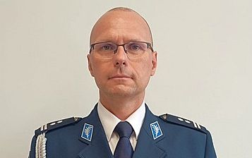 mł. insp. Przemysław Mazurkiewicz (fot. KPP Radomsko)