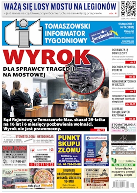 TIT - Tomaszowski Informator Tygodniowy nr 5 (1851) z 6 lutego 2026 roku