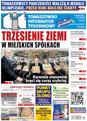 TIT - Tomaszowski Informator Tygodniowy nr 6 (1852) z 13 lutego 2026 roku