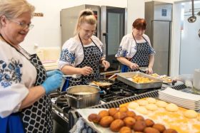 Gospodynie przy pracy