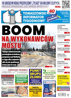 TIT - Tomaszowski Informator Tygodniowy nr 8 (1854) z 27 lutego 2026 roku TIT - Tomaszowski Informator Tygodniowy nr 8 (1854) z 27 lutego 2026 roku