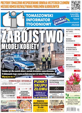 TIT - Tomaszowski Informator Tygodniowy nr 9 (1855) z 6 marca 2026 roku TIT - Tomaszowski Informator Tygodniowy nr 9 (1855) z 6 marca 2026 roku