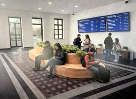 Nowy dworzec w&nbsp;Tomaszowie maz