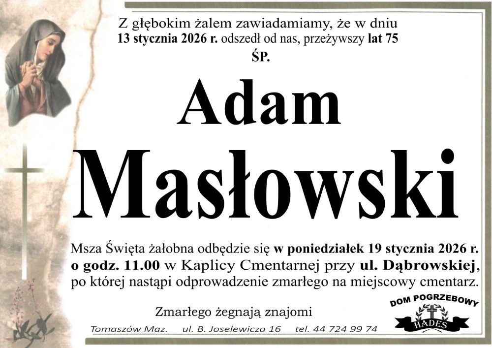 Adam Masłowski