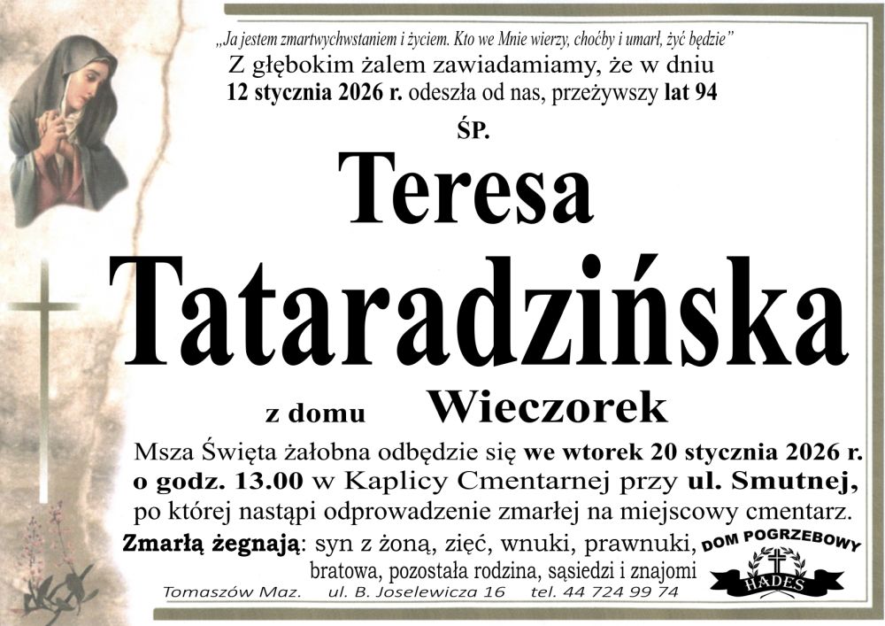 Teresa Tataradzińska