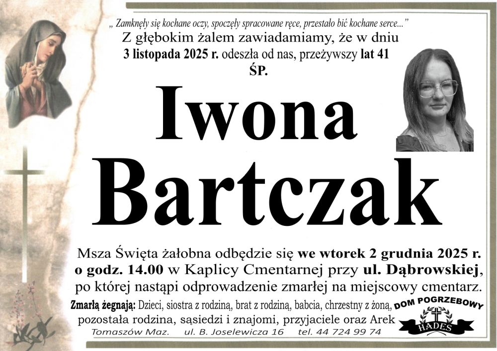  śp. Iwona Bartczak