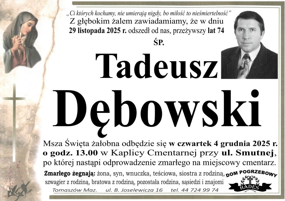 Tadeusz Dębowski