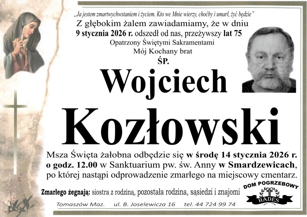 śp. Wojciech Kozłowski