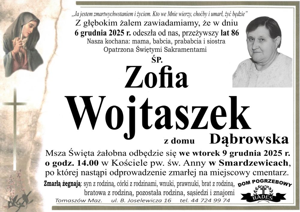 Zofia Wojtaszek
