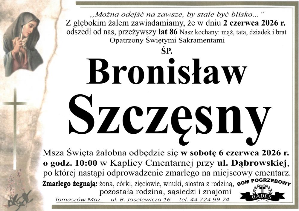 śp. Bronisław Szczęsny