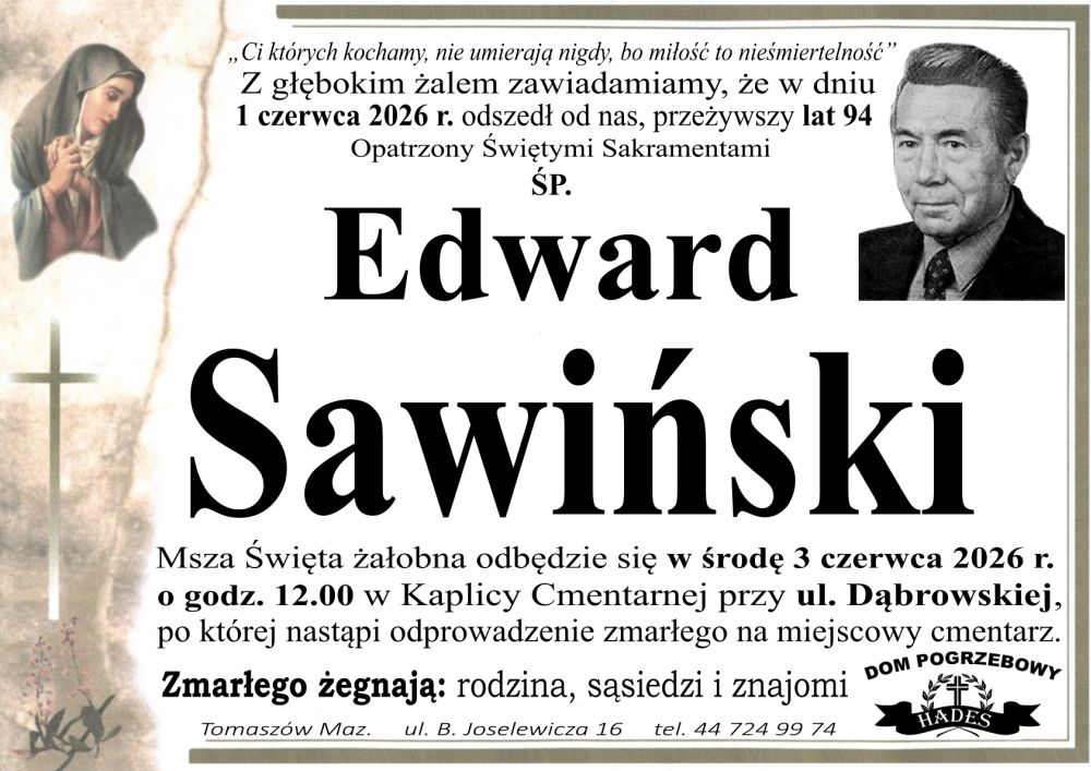 śp. Edward Sawiński