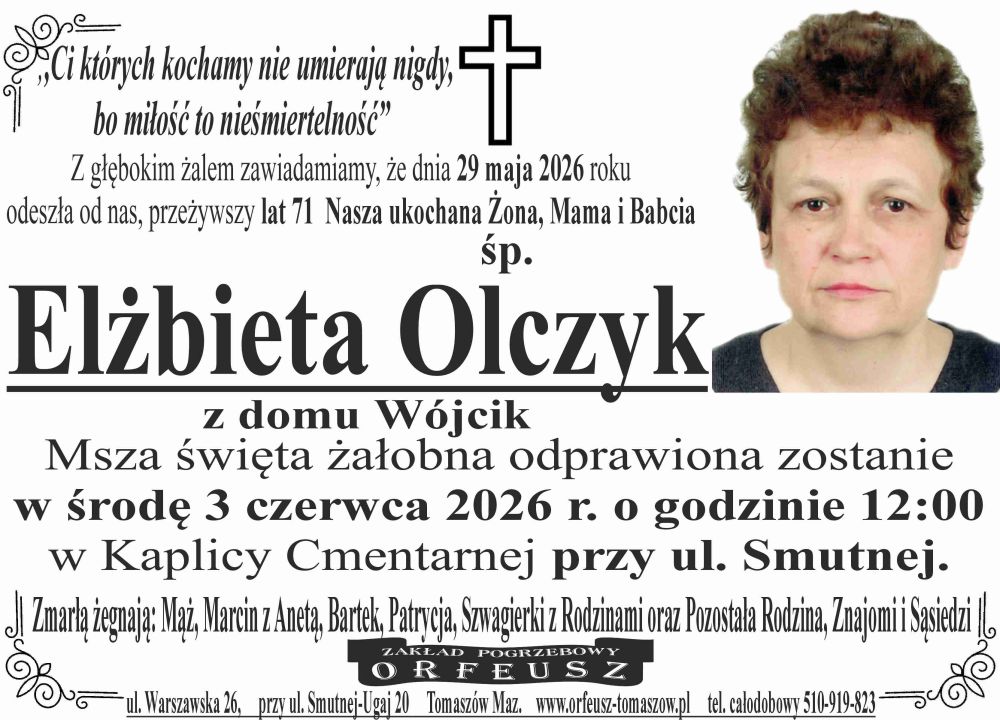 śp. Elżbieta Olczyk