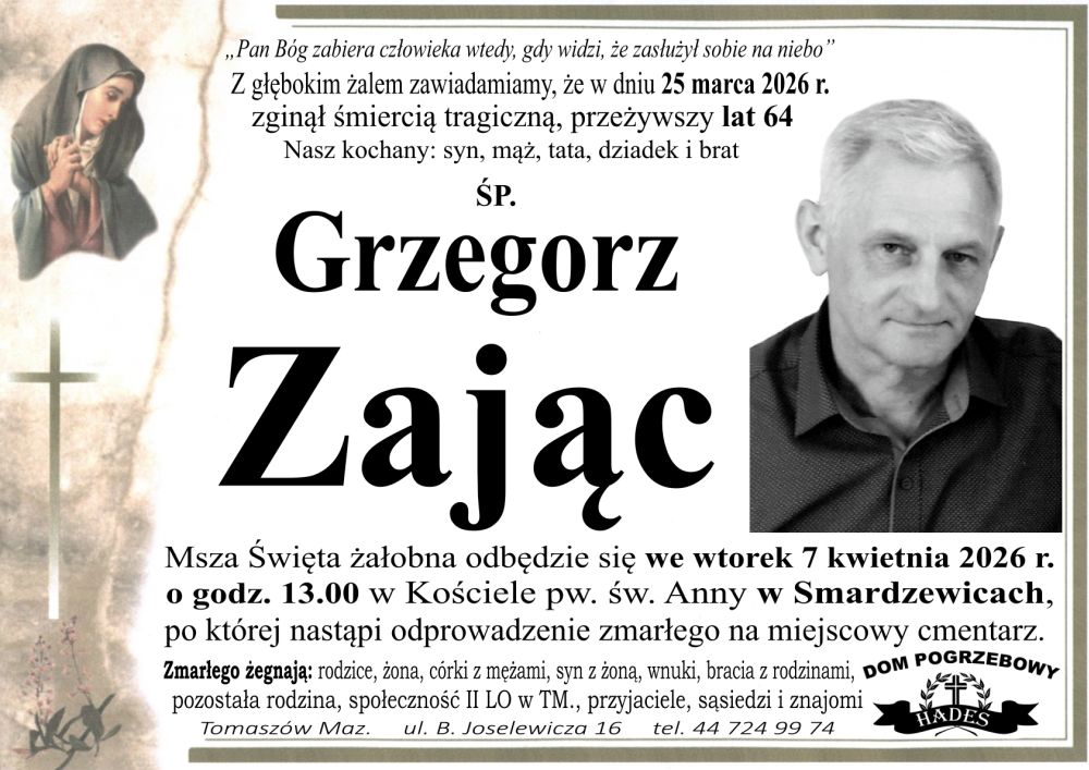 śp. Grzegorz Zając