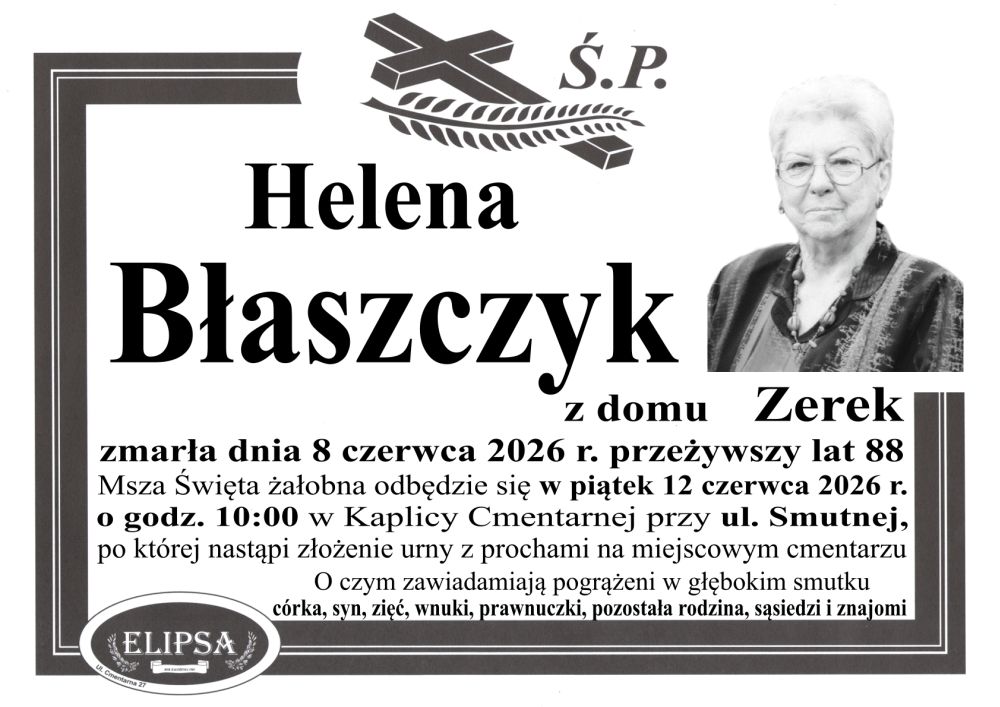 śp. Helena Błaszczyk