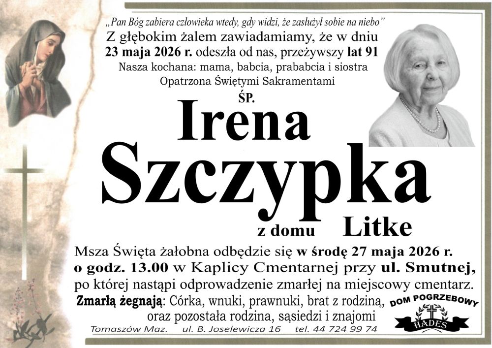 śp. Irena Szczypka 2