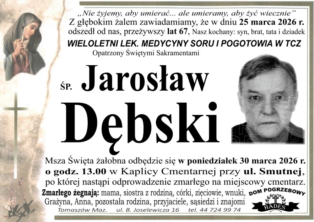 śp. Jarosław Dębski