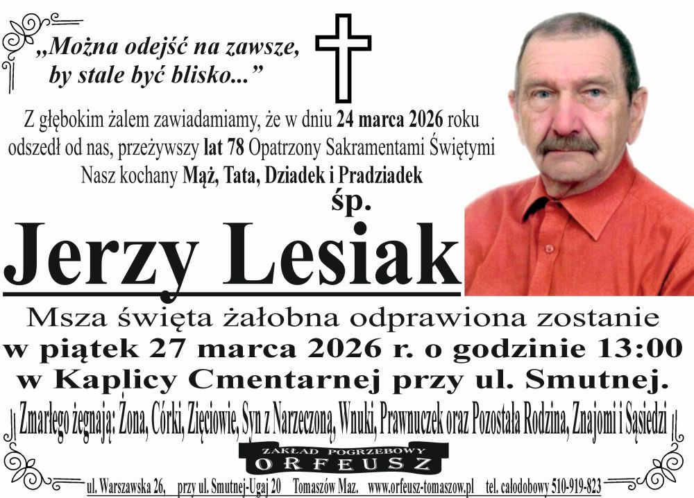 śp. Jerzy Lesiak