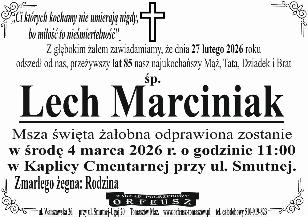śp. Lech Marciniak