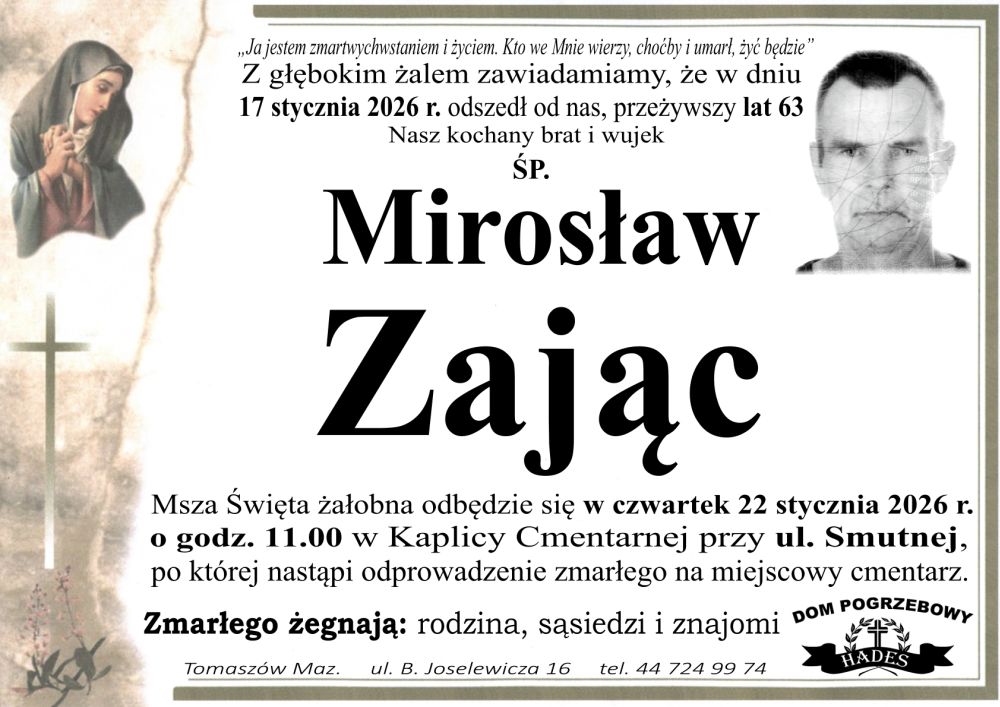 śp. Mirosław Zając