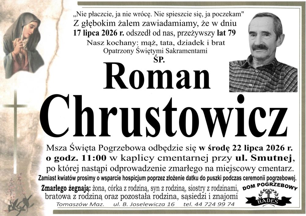 śp. Roman Chrustowicz