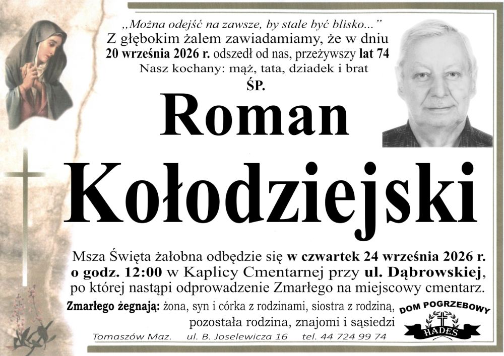 śp. Roman Kołodziejski