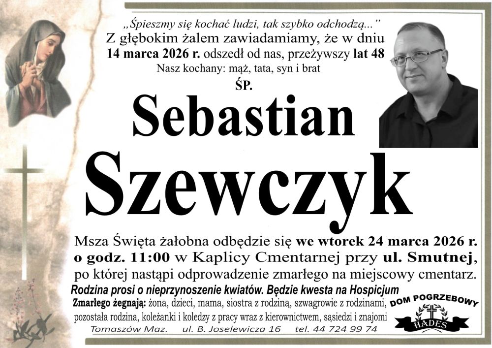 śp. Sebastian Szewczyk