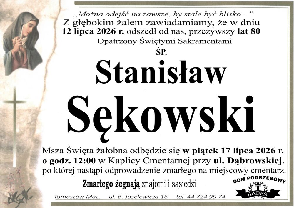 śp. Stanisław Sękowski